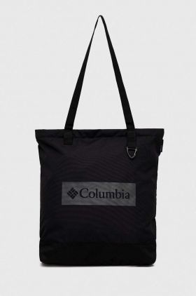 Columbia poșetă Zigzag culoarea negru 2032551