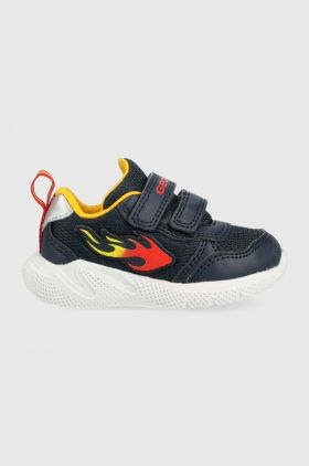 Geox sneakers pentru copii culoarea albastru marin