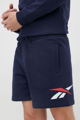 Reebok Classic pantaloni scurti barbati, culoarea albastru marin