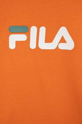 Fila bluza copii culoarea portocaliu, cu imprimeu