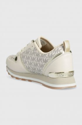 Michael Kors sneakers pentru copii culoarea bej