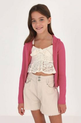 Mayoral cardigan copii culoarea roz, light