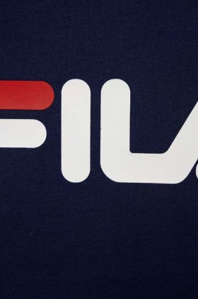 Fila tricou de bumbac pentru copii culoarea albastru marin, cu imprimeu