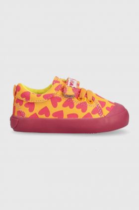 Agatha Ruiz de la Prada sneakers pentru copii culoarea portocaliu