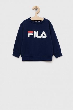 Fila bluza copii culoarea albastru marin, cu imprimeu