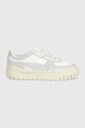 Puma sneakers Cali Dream Thrifted culoarea alb, 389869 389869-01