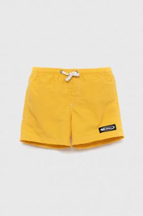 Quiksilver pantaloni scurti de baie copii culoarea galben