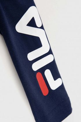 Fila leggins copii culoarea albastru marin, cu imprimeu