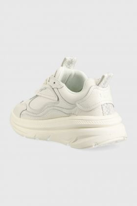 UGG sneakers din piele Ca1 culoarea alb, 1142630