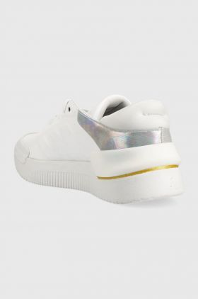 adidas sneakers COURT FUNK culoarea alb