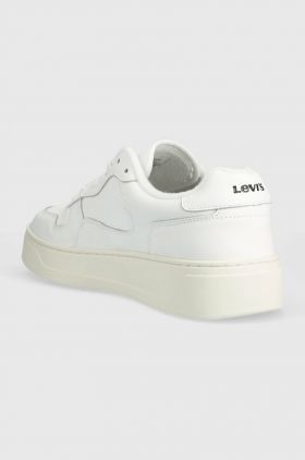 Levi's sneakers din piele Glide culoarea alb, D7521.0001