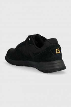 Caterpillar sneakers din piele QUEST RUNNER culoarea negru, P110713