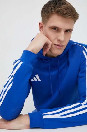 adidas Performance bluză trening Tiro 23 cu glugă, cu imprimeu