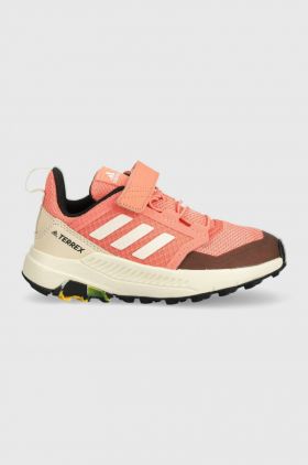 adidas TERREX pantofi copii TERREX TRAILMAKER C culoarea portocaliu