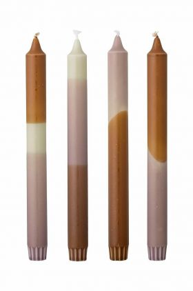 Bloomingville set de lumânări 4-pack