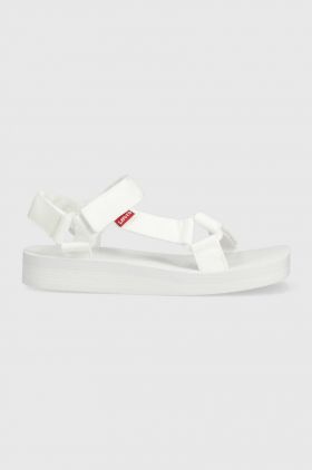Levi's sandale Cadys Low femei, culoarea alb, D5313.0006 D5313.0006-50