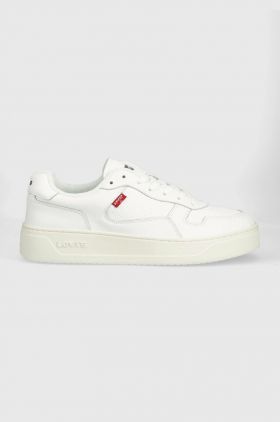 Levi's sneakers din piele Glide culoarea alb, D7521.0001