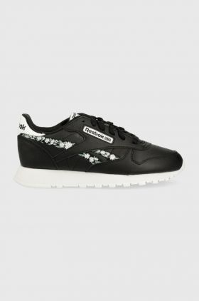 Reebok Classic sneakers pentru copii CL LTHR culoarea negru