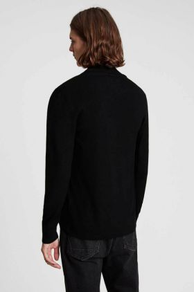 AllSaints cardigan din lana culoarea negru