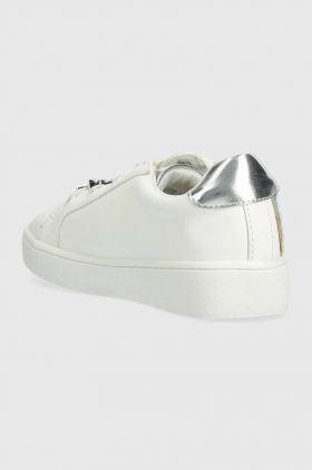 Michael Kors sneakers pentru copii culoarea alb