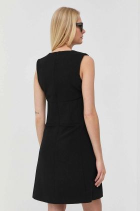 Morgan rochie culoarea negru, mini, mulata