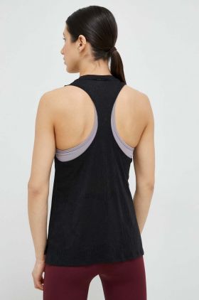 Reebok top de antrenament Burnout culoarea negru