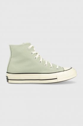 Converse teniși Chuck 70 HI culoarea gri, A02756C A02756C-GREEN