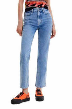 Desigual jeansi femei high waist