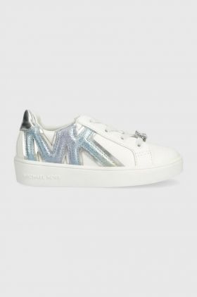 Michael Kors sneakers pentru copii culoarea alb