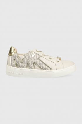 Michael Kors sneakers pentru copii culoarea bej