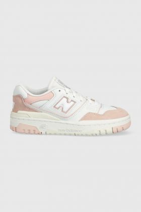 New Balance sneakers pentru copii culoarea roz