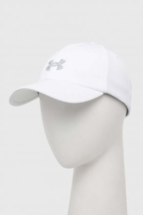 Under Armour sapca culoarea alb, cu imprimeu