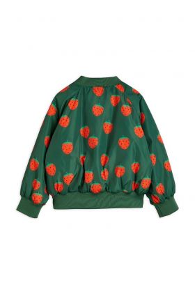 Mini Rodini geaca bomber pentru copii culoarea verde