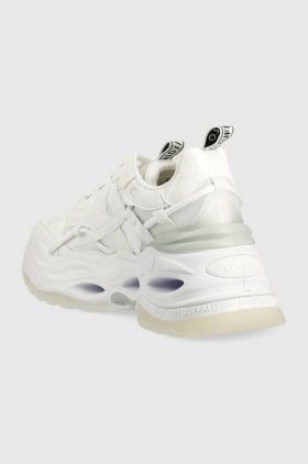 Buffalo sneakers Triplet Hollow culoarea alb, 1630350