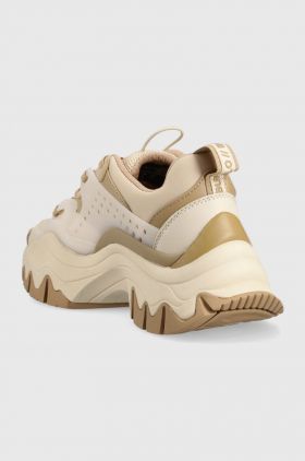 Buffalo sneakers Trail One culoarea bej, 1630599