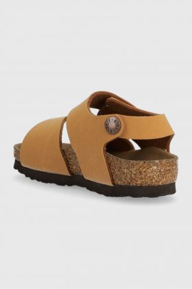 Birkenstock sandale copii culoarea bej