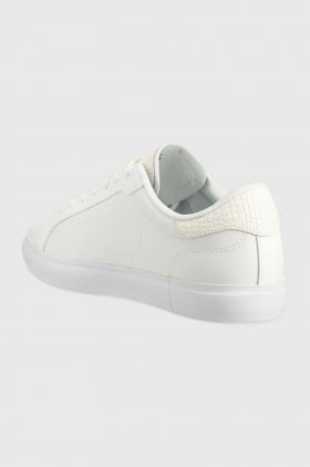 Lacoste sneakers din piele POWERCOURT culoarea alb, 41SMA0030