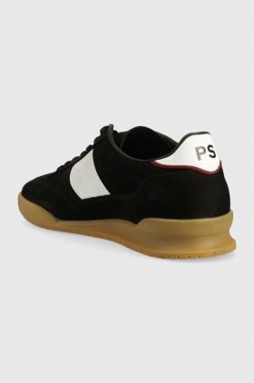 PS Paul Smith sneakers din piele intoarsă Dover culoarea negru