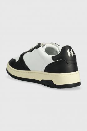 Karl Lagerfeld sneakers din piele KREW KL culoarea negru, KL53020