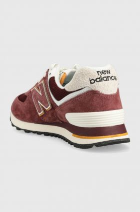 New Balance sneakers U574MO2 culoarea bordo U574MO2-MO2