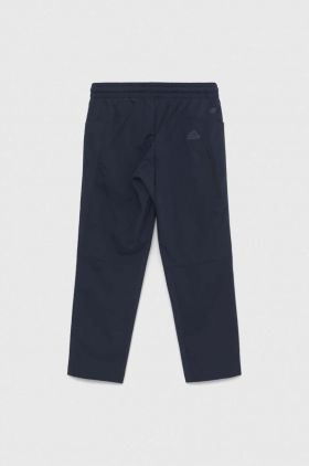 adidas pantaloni copii U CE DW culoarea albastru marin, neted