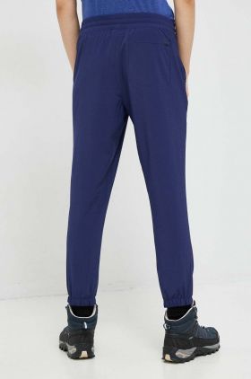 Marmot pantaloni de exterior Elda culoarea albastru marin, neted