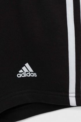 adidas pantaloni scurti copii G 3S culoarea negru, modelator, talie reglabila