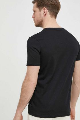 Joop! tricou din bumbac culoarea negru, cu imprimeu