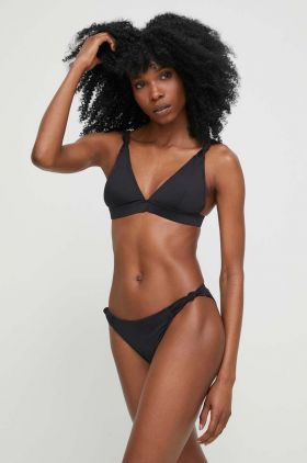 Answear Lab sutien de baie culoarea negru, cupa usor rigidizata