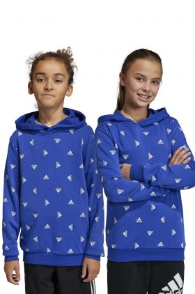 adidas bluza copii U BLUV HD cu glugă, modelator