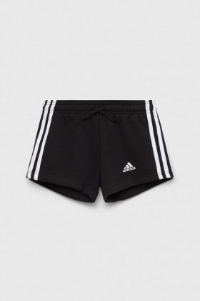 adidas pantaloni scurti copii G 3S culoarea negru, modelator, talie reglabila