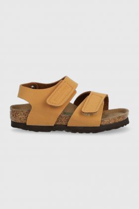 Birkenstock sandale copii culoarea bej