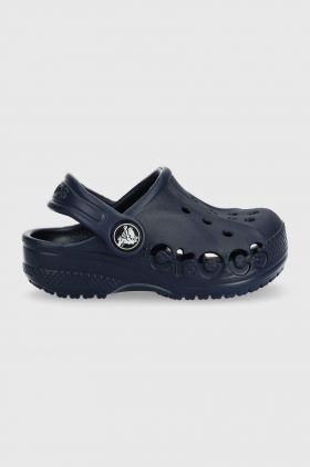 Crocs slapi copii culoarea albastru marin