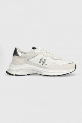 Karl Lagerfeld sneakers LUX FINESSE culoarea gri